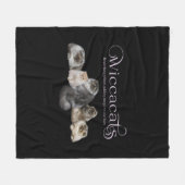 WiccaCats Fleecedecke (Vorderseite (Horizontal))
