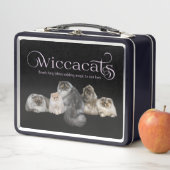 WiccaCats Metallbox Metall Brotdose (Beispiel)