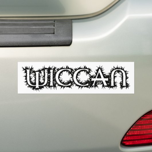 wiccan autoaufkleber (Auf Auto)