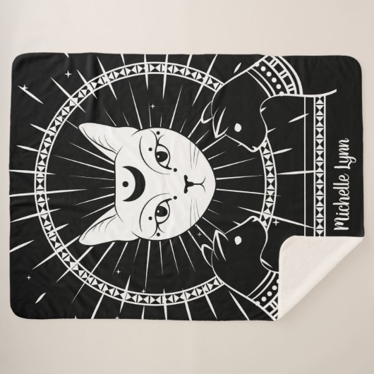 Wiccan Cats Sherpadecke (Vorderseite (Horizontal))