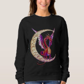 Wiccan Dragon 1 Grafik Sweatshirt (Vorderseite)