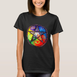 Wiccan Five Elements T-Shirt