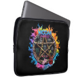 Wiccan Goddess Laptopschutzhülle (Vorne Rechts)