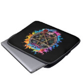 Wiccan Goddess Laptopschutzhülle (Vorne Knopf)