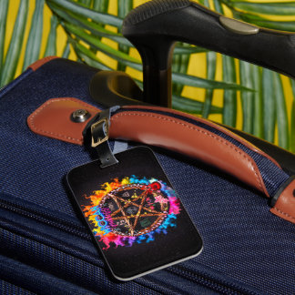 Wiccan Goddess Luggage Tag Gepäckanhänger