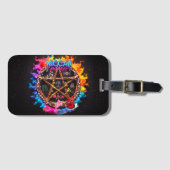 Wiccan Goddess Luggage Tag Gepäckanhänger (Vorderseite (Horizontal))