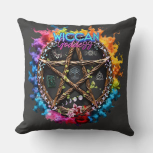 Wiccan Goddess T - Shirt Kissen