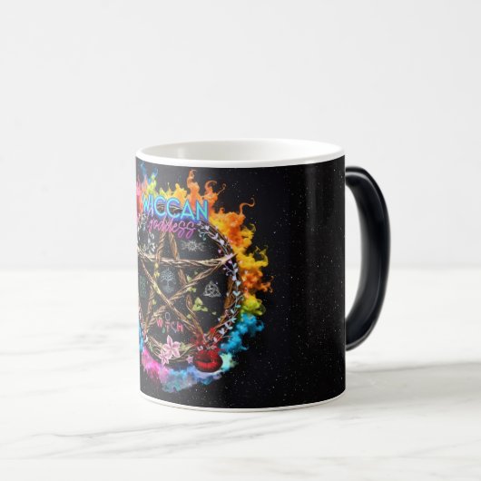 Wiccan Goddess Tasse (VorderseiteRechts)