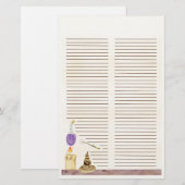 Wiccan Hexe Schreibschrift Zauberpapier - Magisch Briefpapier (Vorne/Hinten)