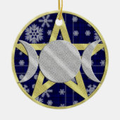 Wiccan Keramikornament (Vorne)