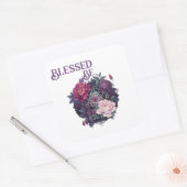 Wiccan Lavender Pyrenees Pentagramm Sticker (Umschlag)