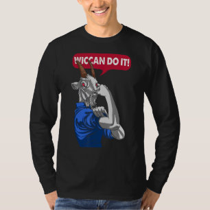 Wiccan macht es Baphomet Ziege Satanic Occult Goth T-Shirt