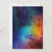 Wiccan Magic Ungewöhnliche Hochzeit Einladung (Rückseite)