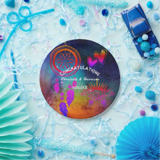 Wiccan Magic Ungewöhnliche Hochzeit Pappteller (Party)