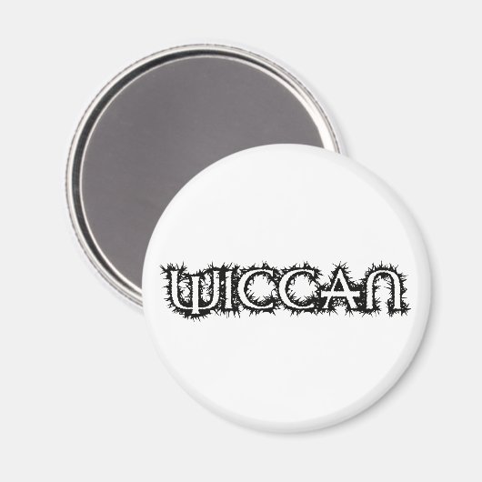 wiccan magnet (Vorderseite/Rückseite)