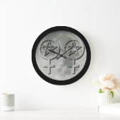 Wiccan Moon Lesbian Handfastzeit Uhr (Zuhause)