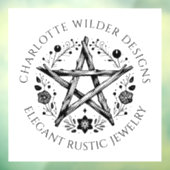 Wiccan Pagan Juwelier Fensteraufkleber (Blatt 3)