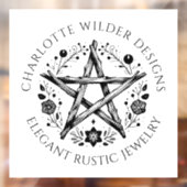 Wiccan Pagan Juwelier Fensteraufkleber (Blatt 2)