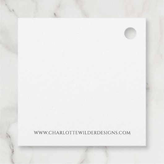 Wiccan Pagan Juwelier Geschenkanhänger (Rückseite)