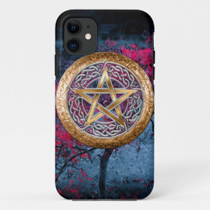 Wiccan Pagan Pentagram Alter Cloth iPhone 11 Hülle