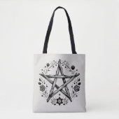Wiccan Pagan Pentagramm Tasche (Vorderseite)