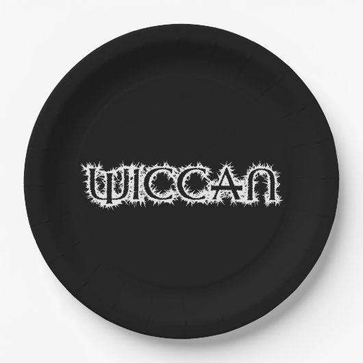 wiccan pappteller (Vorderseite)