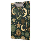Wiccan Pattern 2 Klemmbrett (Links)