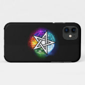 Wiccan pentagram Case-Mate iPhone hülle (Rückseite (Horizontal))