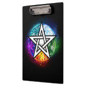 Wiccan pentagram klemmbrett (Links)