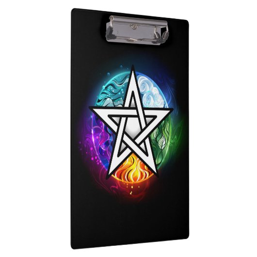 Wiccan pentagram klemmbrett (Rechts)