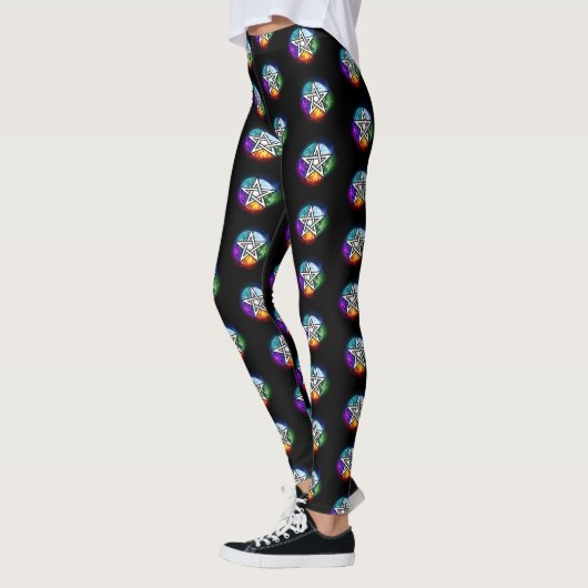 Wiccan pentagram leggings (Links)