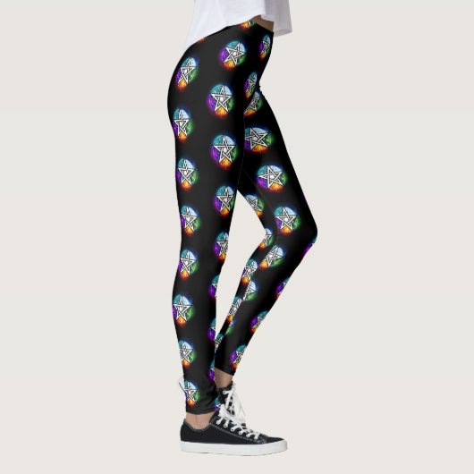Wiccan pentagram leggings (Rechts)