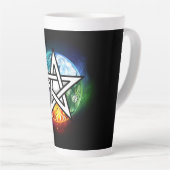 Wiccan pentagram milchtasse (Rechte Ecke)