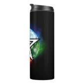 Wiccan pentagram thermosbecher (Nach rechts gedreht)