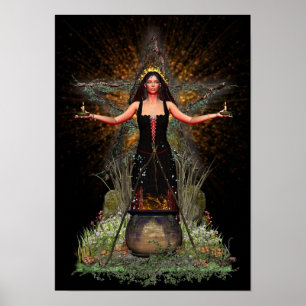 Wiccan Poster - Spellweaver III [A3]