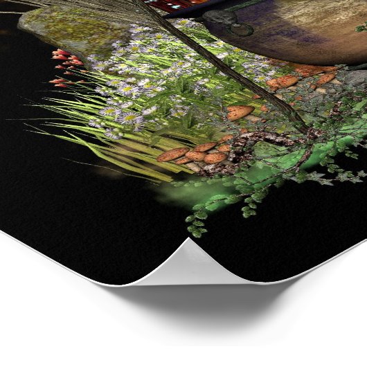 Wiccan Poster - Spellweaver III [A3] (Ecke)