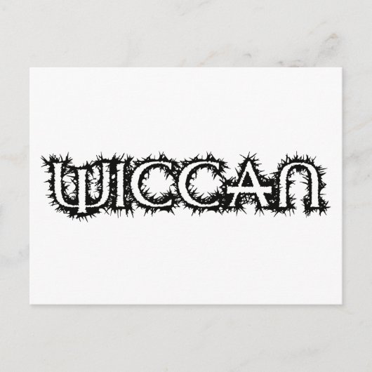 wiccan postkarte (Vorderseite)