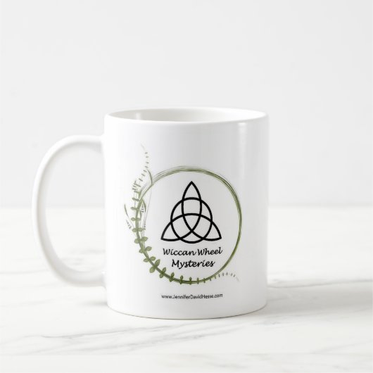 Wiccan Rad-Geheimnis-Tasse Kaffeetasse (Links)