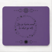 Wiccan Rede Hexch Mouse Pad Mousepad (Vorne)