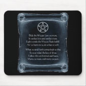 Wiccan Rede Mousepad (Vorne)