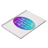 Wiccan rede notepad notizblock (Linke Seite)