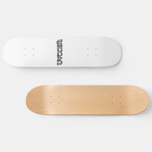 wiccan skateboard (Horizontal)
