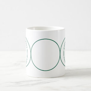 Wiccan Symbol Line Art Tasse