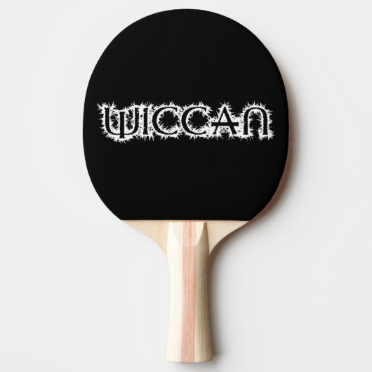 wiccan tischtennis schläger (Vorderseite)