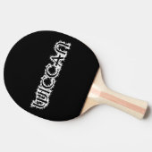 wiccan tischtennis schläger (Seitenansicht)