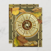 Wiccan Wheel 2012 Kalender Postkarte (Vorne/Hinten)
