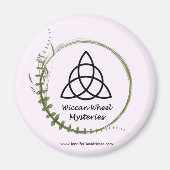 Wiccan Wheel Mysteries Magnet (Vorne)