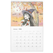 Wiccan Witt Portfolio Buch von Molly Harrison Kalender (Jan 2026)