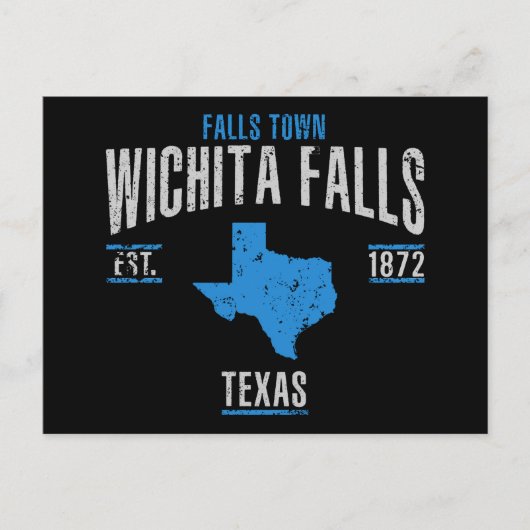 Wichita Falls Postkarte (Vorderseite)