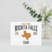 Wichita Falls Postkarte (Stehend Vorderseite)